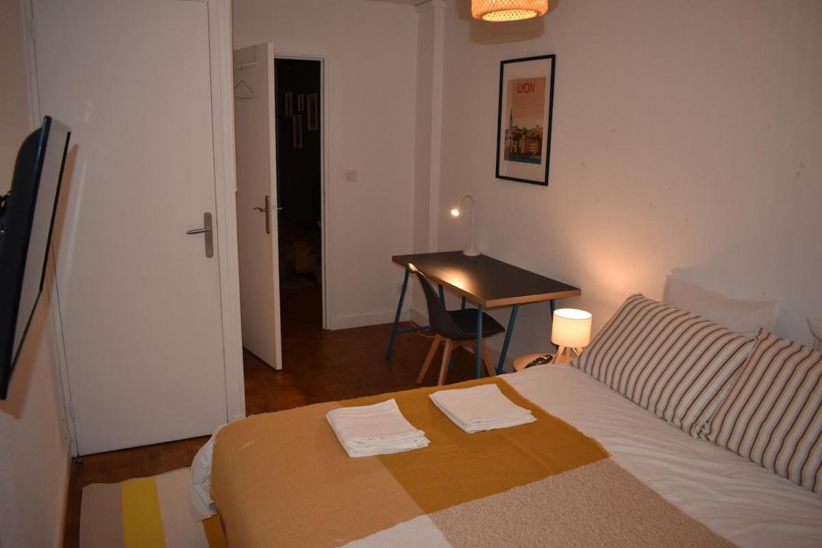 Appartement Lumineux 3 Chambres - Villeurbanne Gratte Ciel Exterior foto